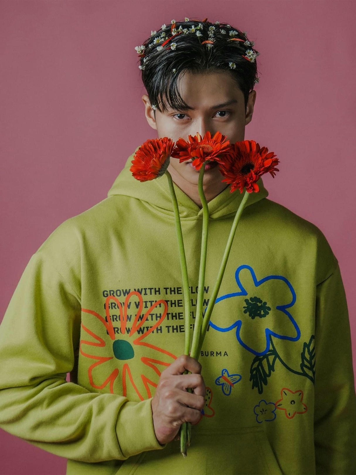 Sisburma Flower Hoodie | ZANDO